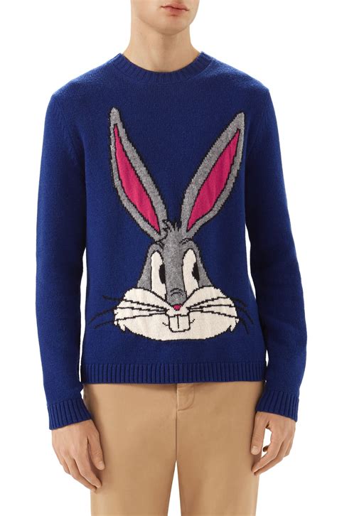 bugs bunny gucci sweater white